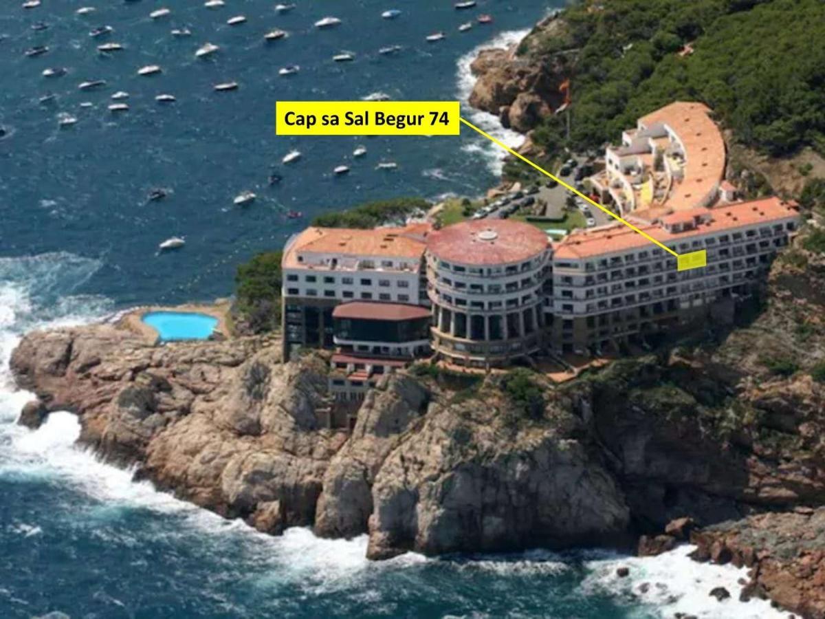 Capsasalbegur74 Terraza Sobre Mar Piscina Del Mar Apartment Bagian luar foto